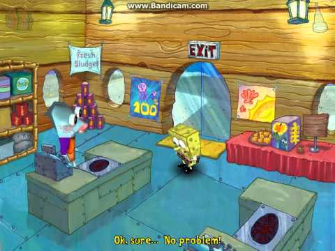 spongebob employee of the month game free